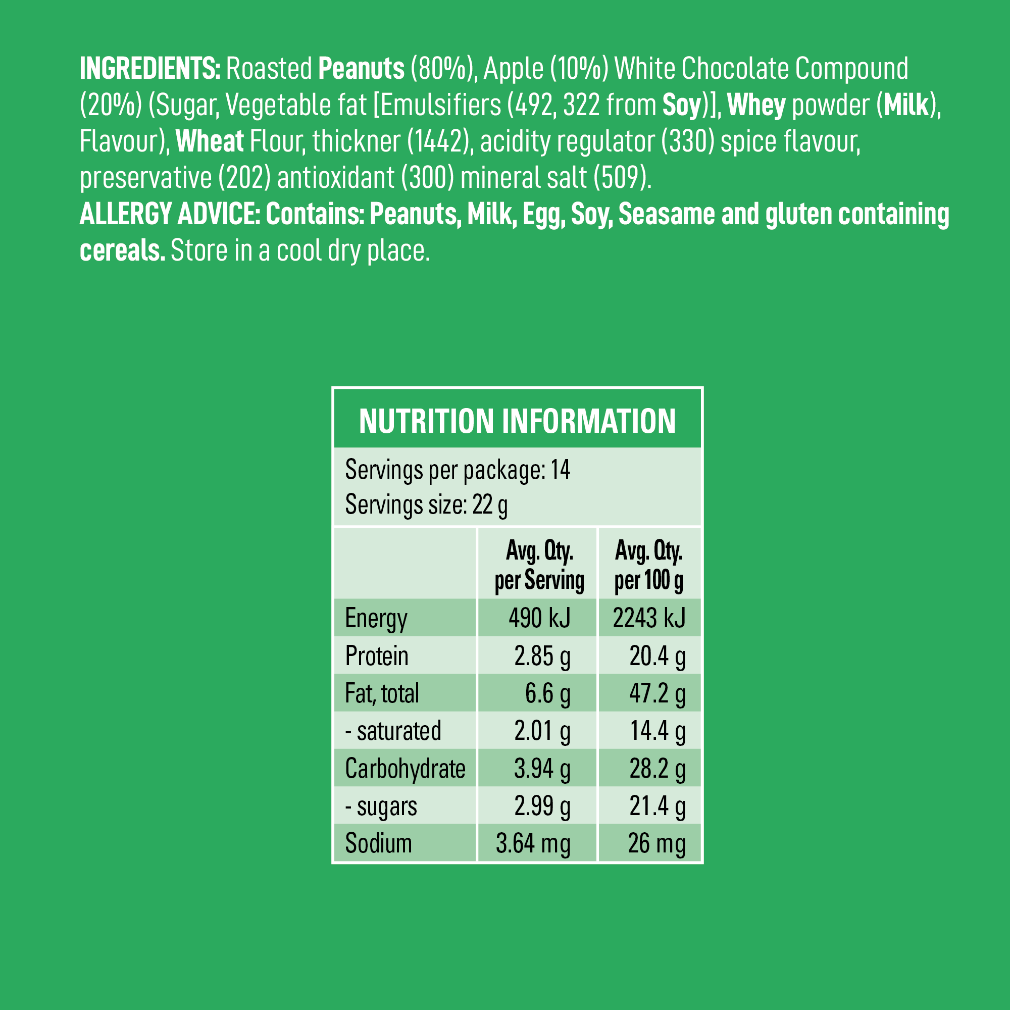 Apple Pie Peanut Butter