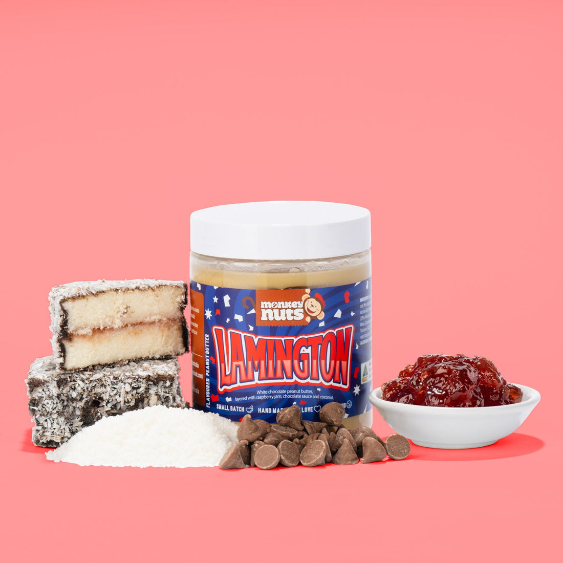 Lamington Peanut Butter
