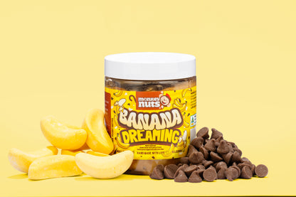 Banana Dreaming Peanut Butter 315g | Monkey Nuts Australia