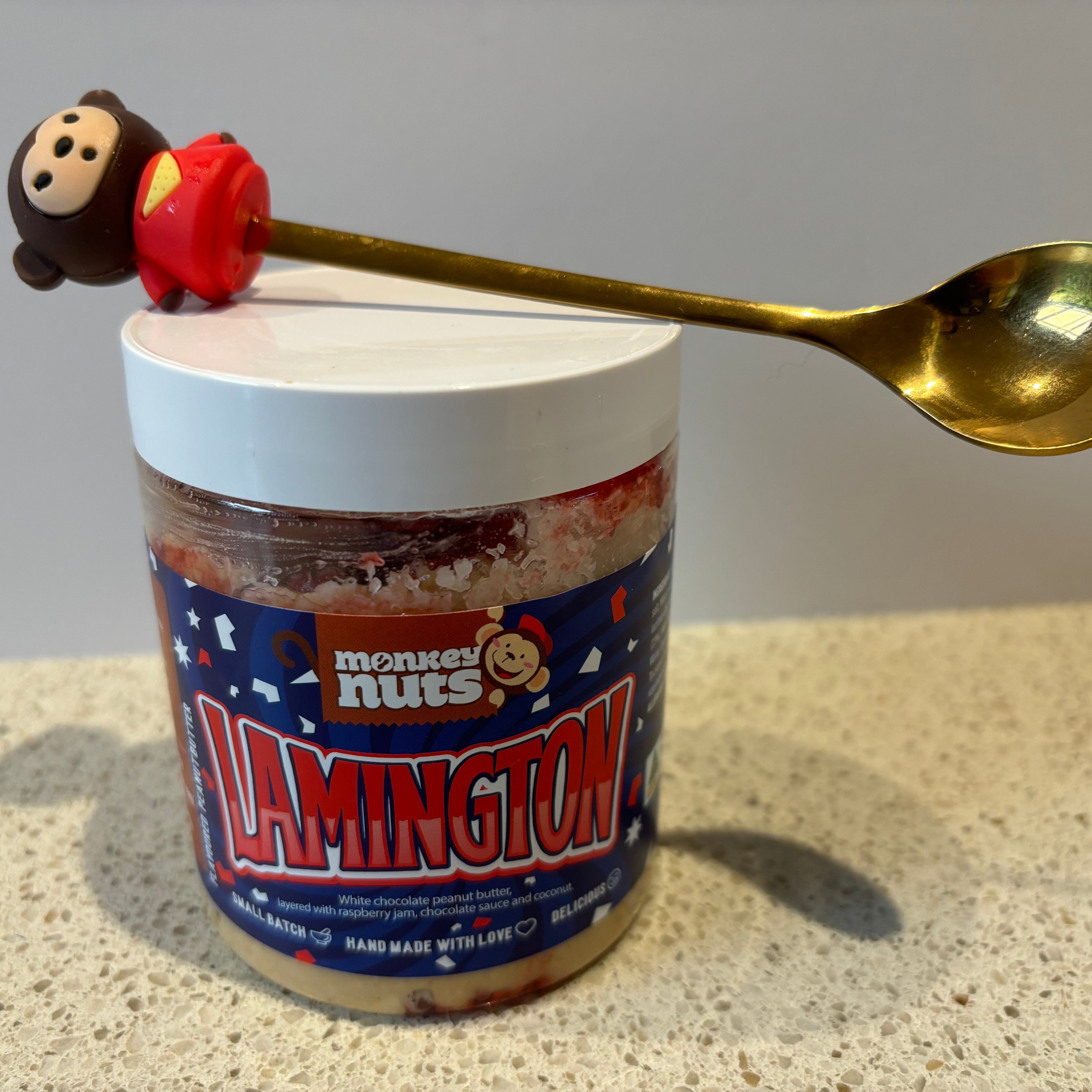 Limited edition GOLD Monkey Nuts spoon