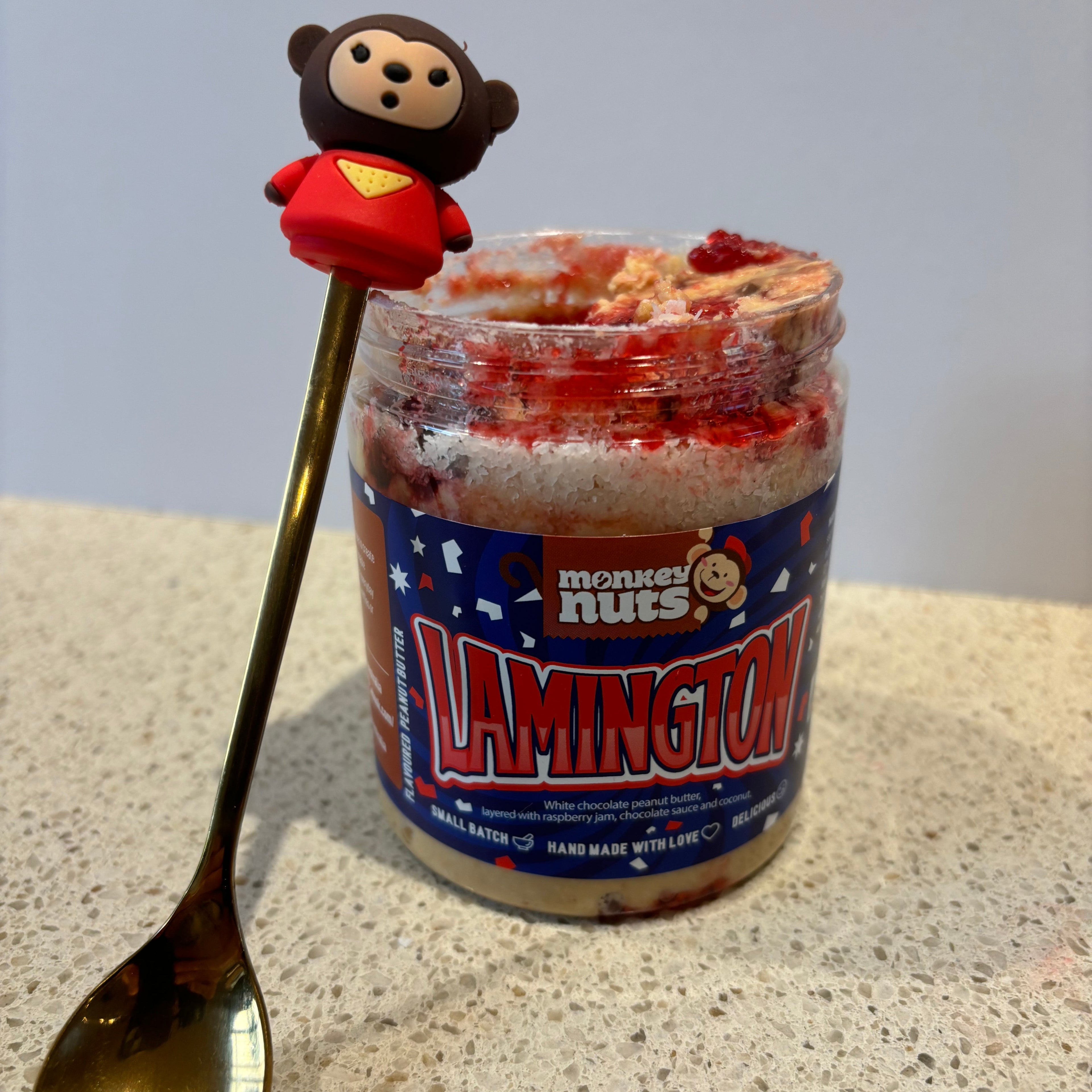 Limited edition GOLD Monkey Nuts spoon