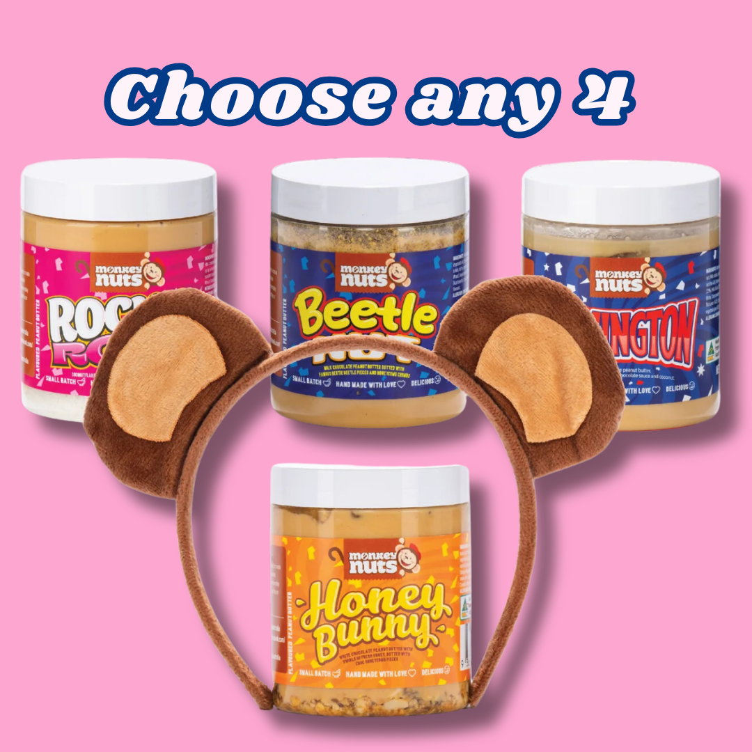 Any 4 with exclusive monkey EARS