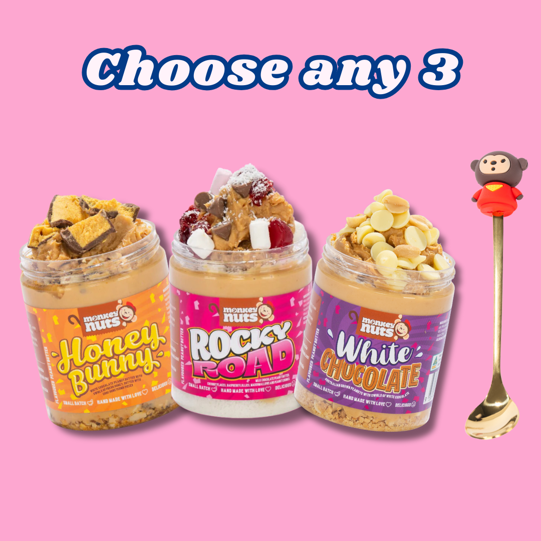 Any 3 with exclusive limited edition GOLD Monkey Spoon