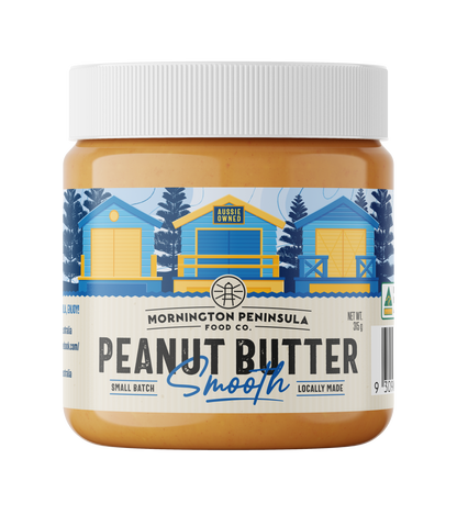 Mornington Peninsula SMOOTH Peanut Butter 315g | Monkey Nuts Australia
